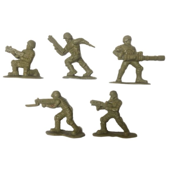 Corp Army Elite Small Plastic Army Men Lot of 23 - Picture 4 of 8